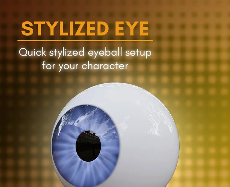 Quick Stylized Eyeball Setup Models