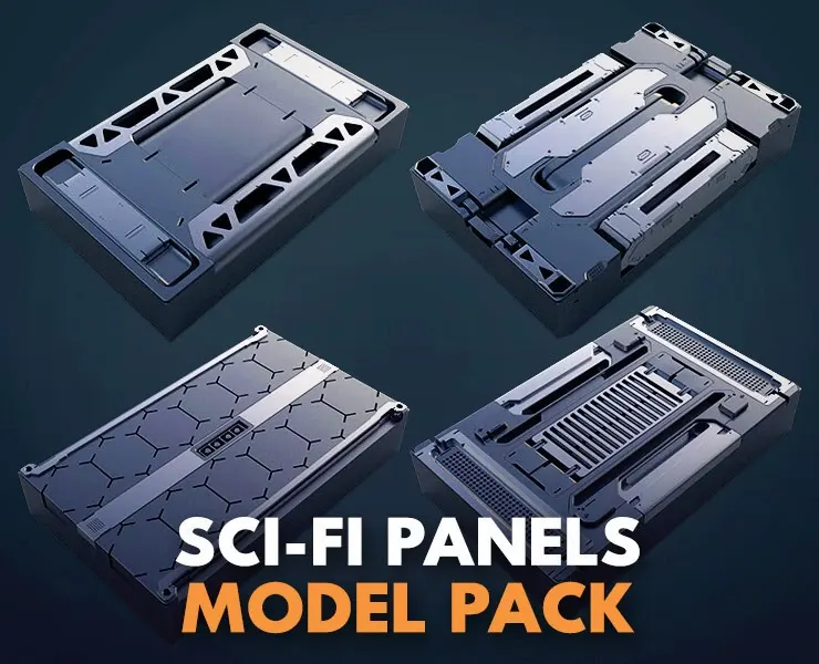 Sci-Fi Panels Pack Vol 3