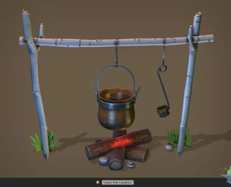 Camp Fire Cauldron