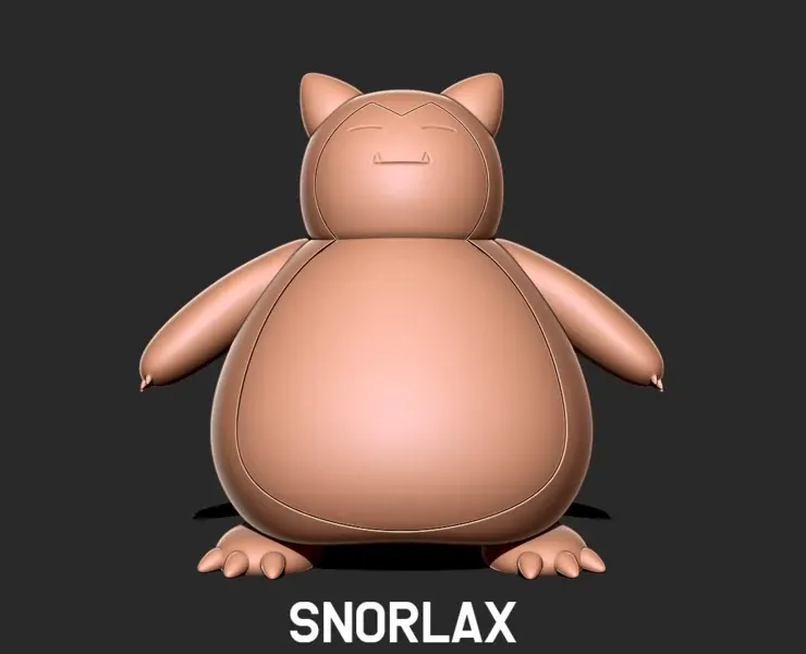 Snorlax - Pokemon 3D print model