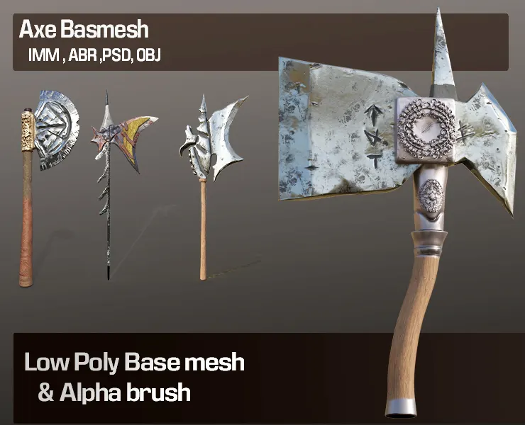 Axe Base Mesh VOL2