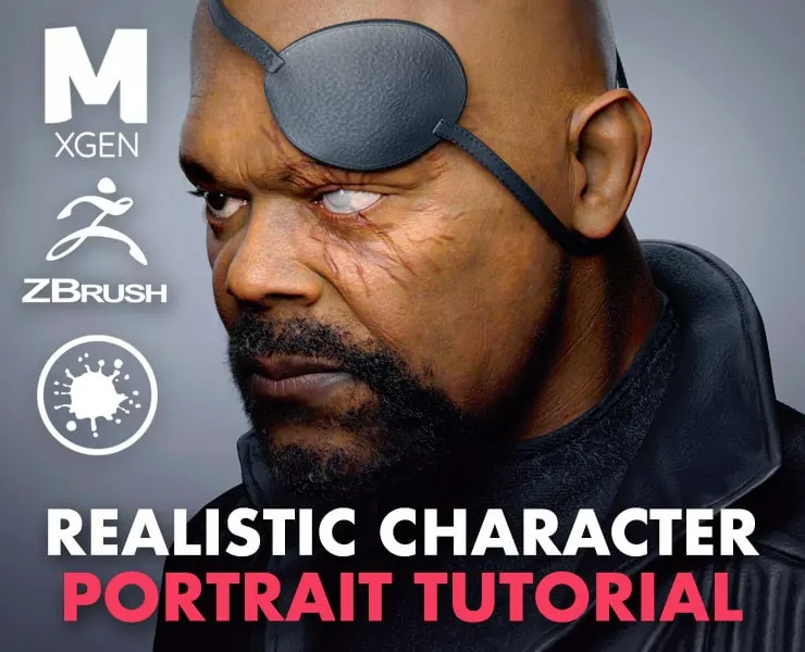 Hyper Realistic Character Portrait Tutorial