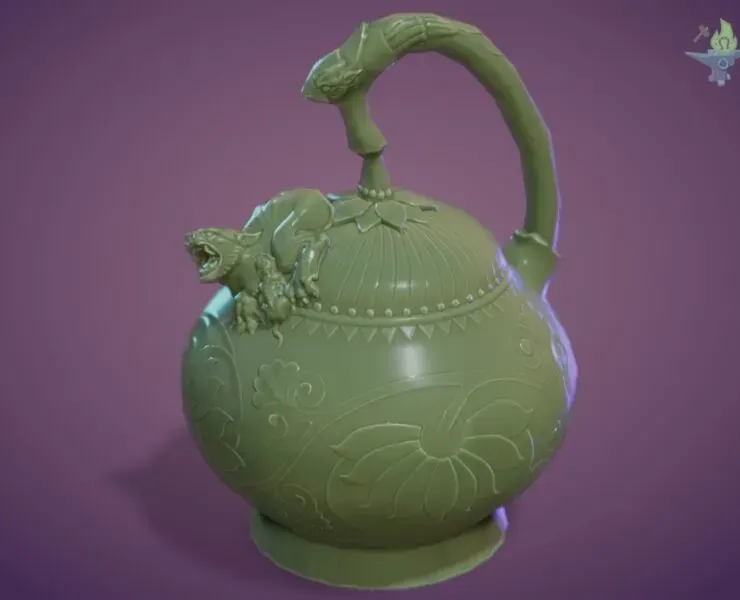 Yaozhou Porcelain Mystery Teapot