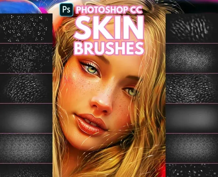 Skin Brushes for Photoshop