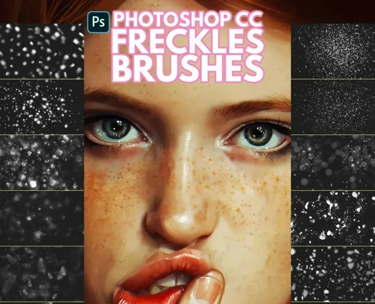 Freckles Brushes for Photoshop