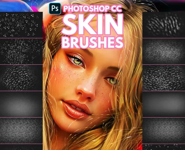 Skin Brushes for Photoshop