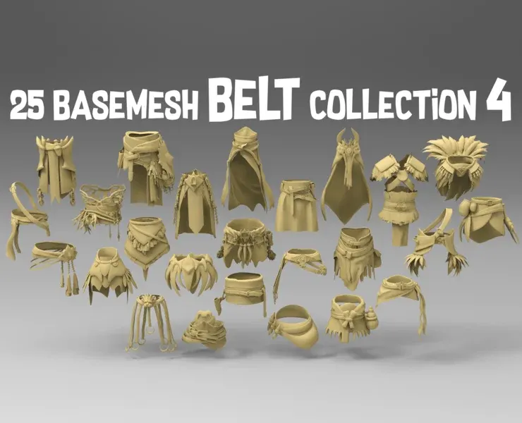 25 Basemesh belt collection 4