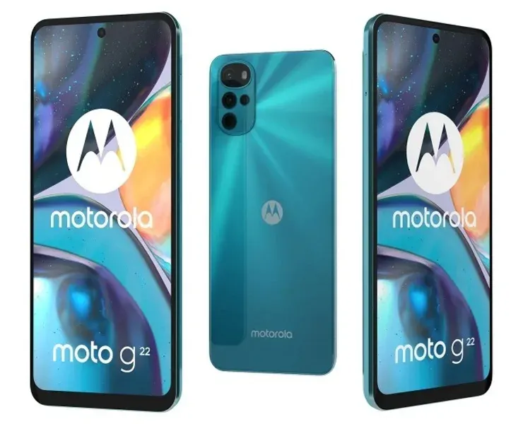 Motorola Moto G22 Blue