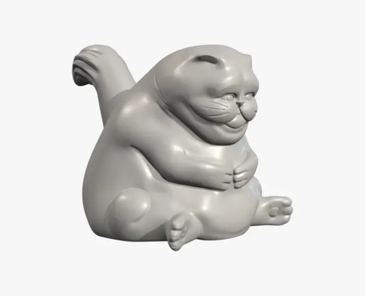 Fat Cat 3d Printable