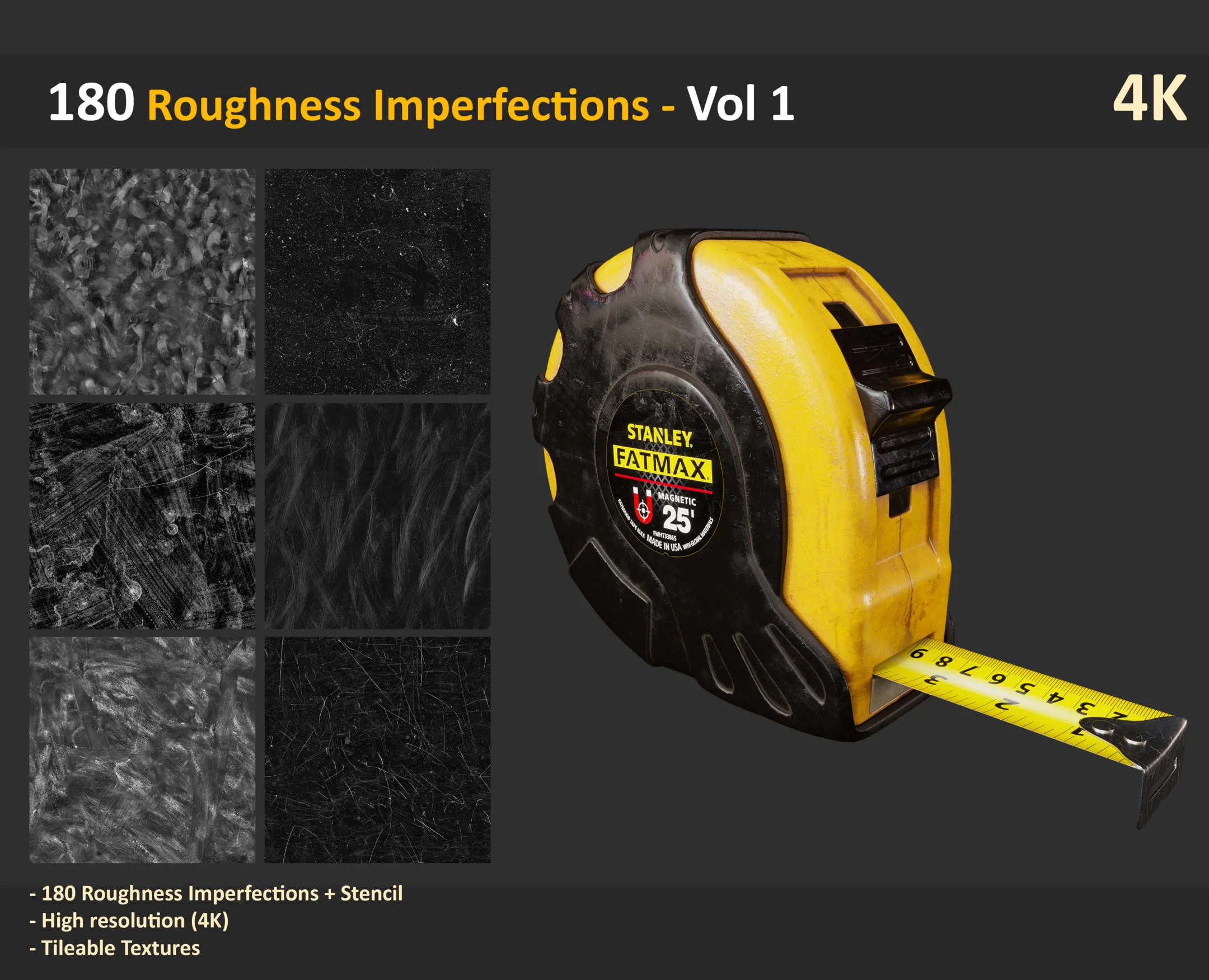 180 Roughness Imperfections - Vol 1