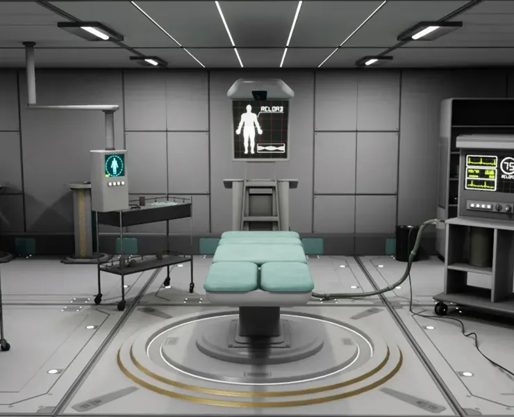 SciFi Space Medical Room