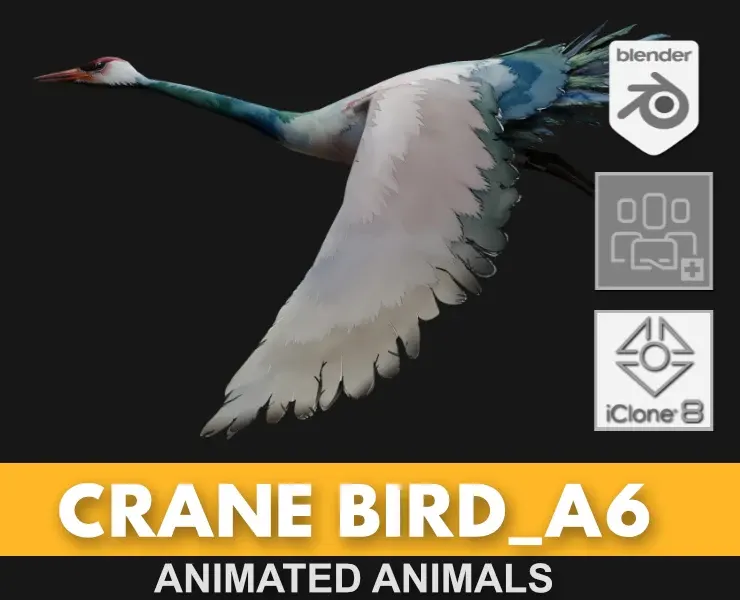 Crane Bird_A6