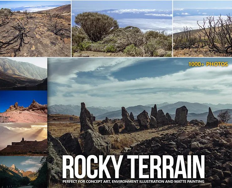 1000+ Rocky Terrain Reference Pictures