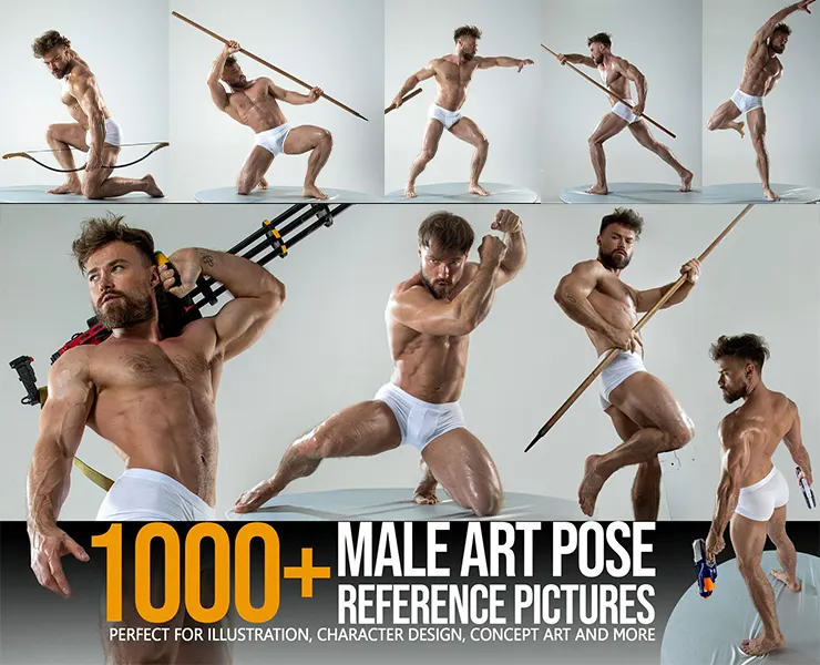 1000+ Male Art Pose Reference Pictures