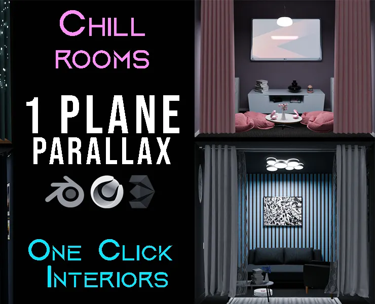 Parallax Chill Rooms | One Click Interiors | Kpack