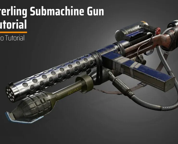 sterling submachine gun