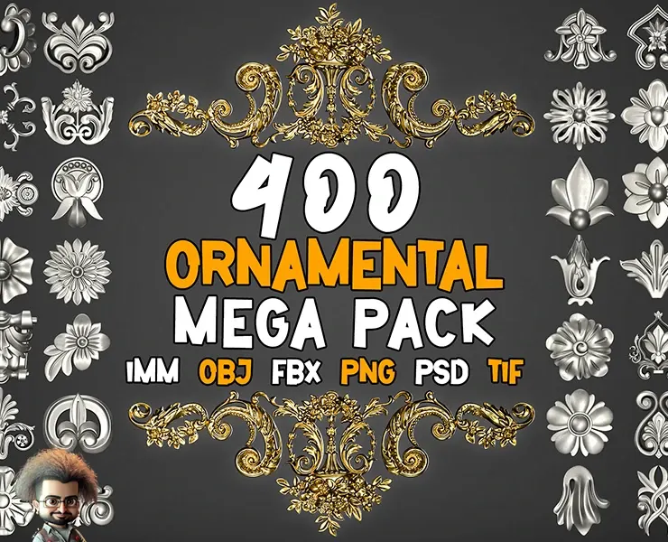 400 SUPER ORNAMENTAL MEGAPCK | 30 % OFF THIS WEEK |