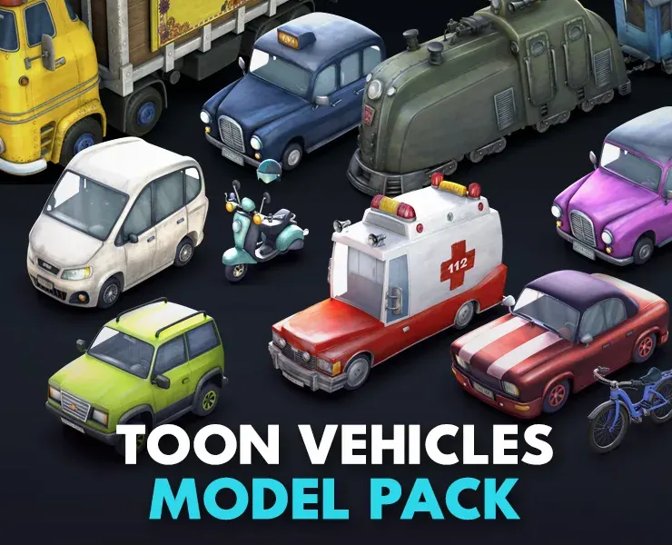 TOON vehicles PACK