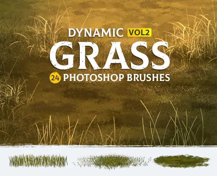 Grass Brushes VOL2