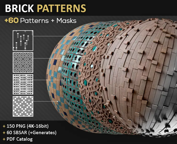 60 Brick Patterns – vol.1