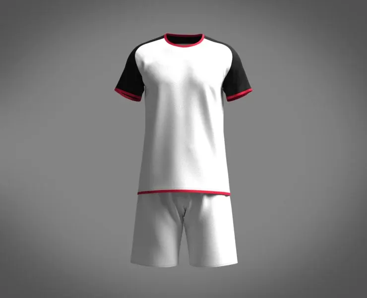 Jersey with Short | Marvelous / Clo3d / obj / fbx