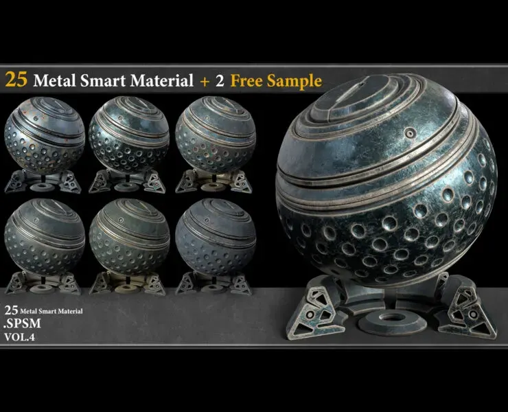 25 Metal Smart Material Vol.4