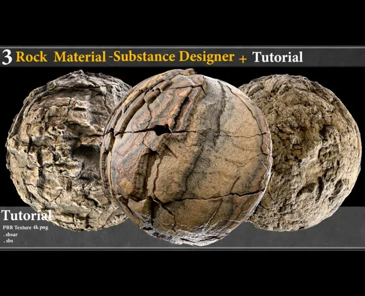 3 Rock Material - Substance Designer+ Toturial