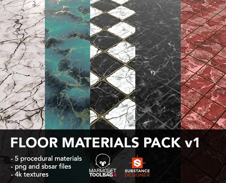 Floor Material Pack v1
