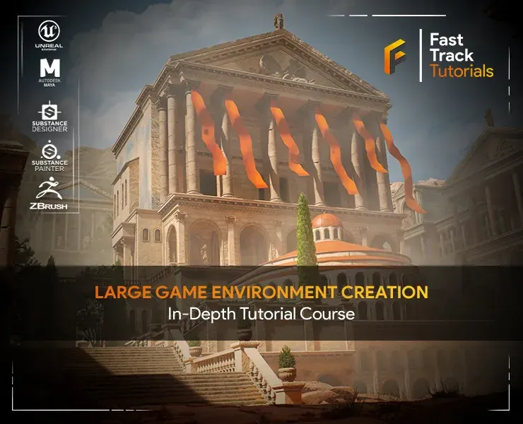 Large Game Environment Creation - In-Depth Tutorial Course [UE5]