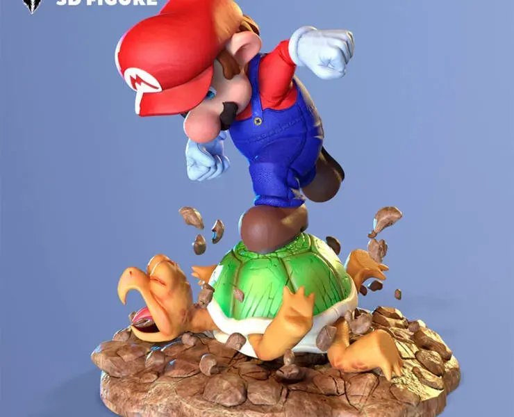 Super Mario Figure 3D Print Model