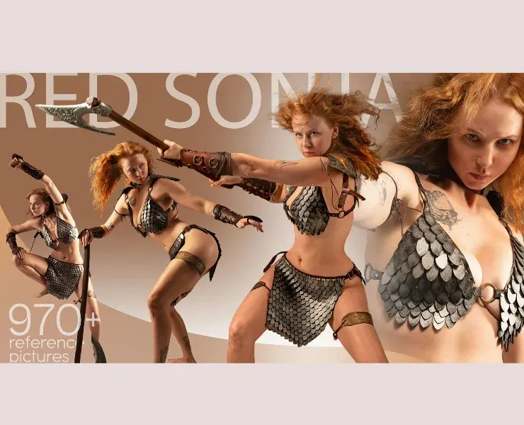 Red Sonja Art Reference Pictures 1000+