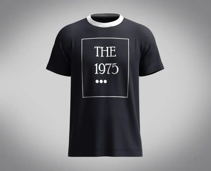 T-Shirt - The 1975 | Marvelous / Clo3d / obj / fbx