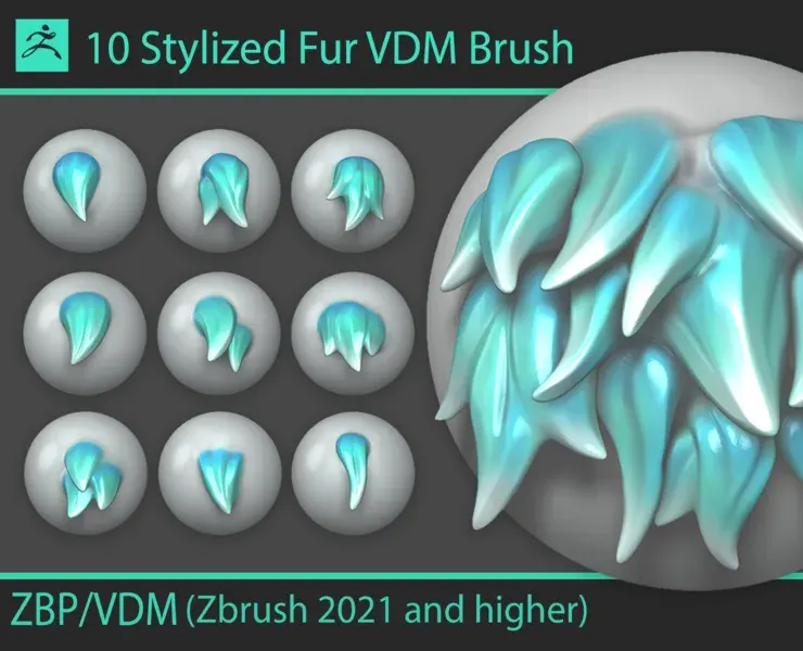Stylized Fur VDM Brush