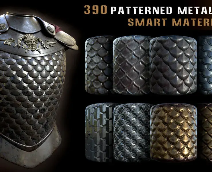 390 patterned metal smart material _ VOL 3