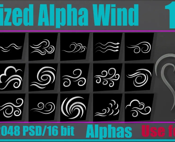 Stylized Alpha Wind
