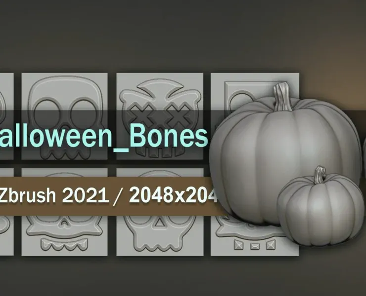 Stylized alphas_halloween_Bones