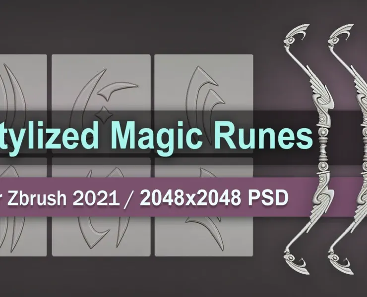 Stylized Magic Runes