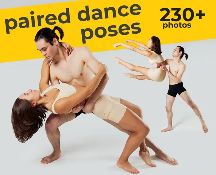 230+ Paired Dance Poses - Reference Image