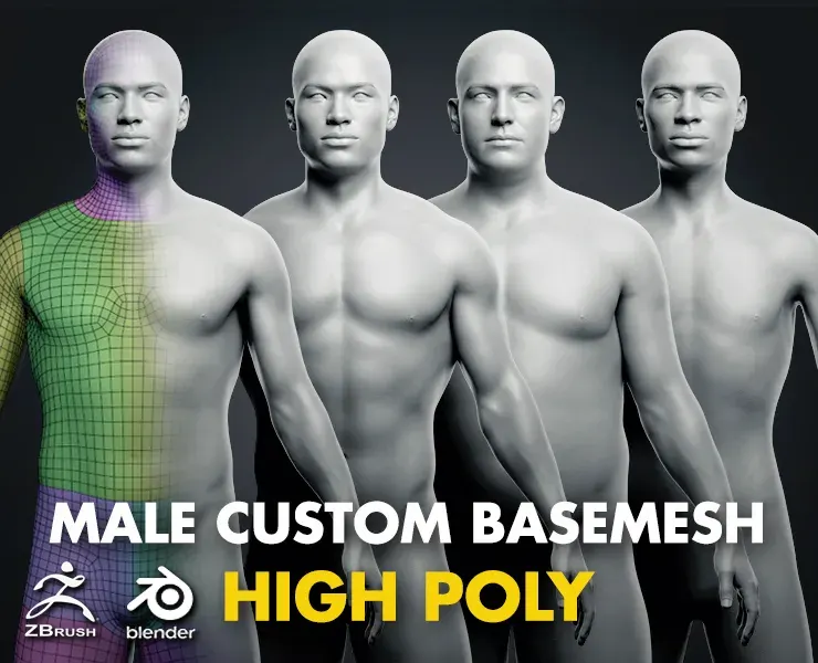 Male Custom Basemesh