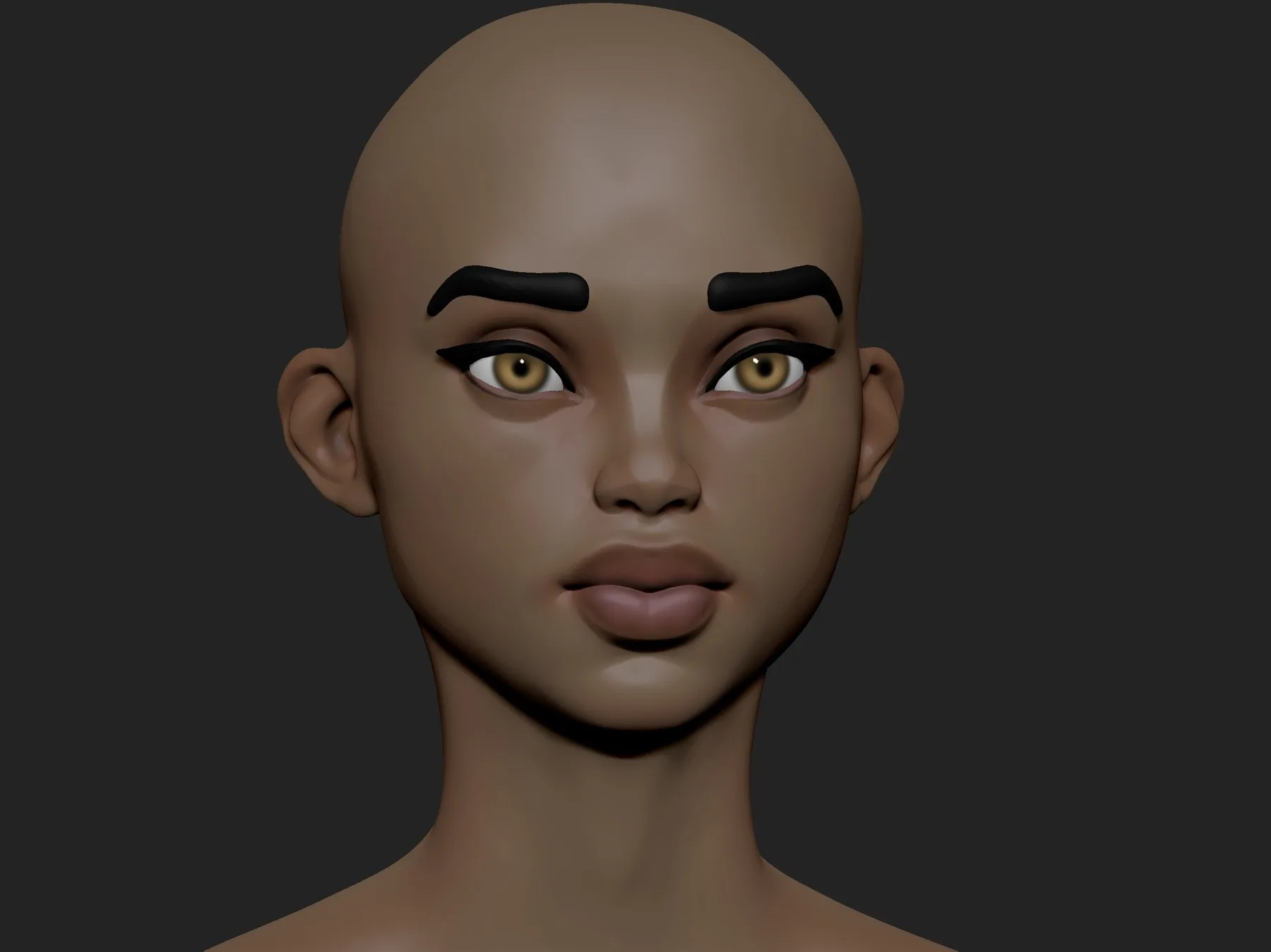 female head Stylized4