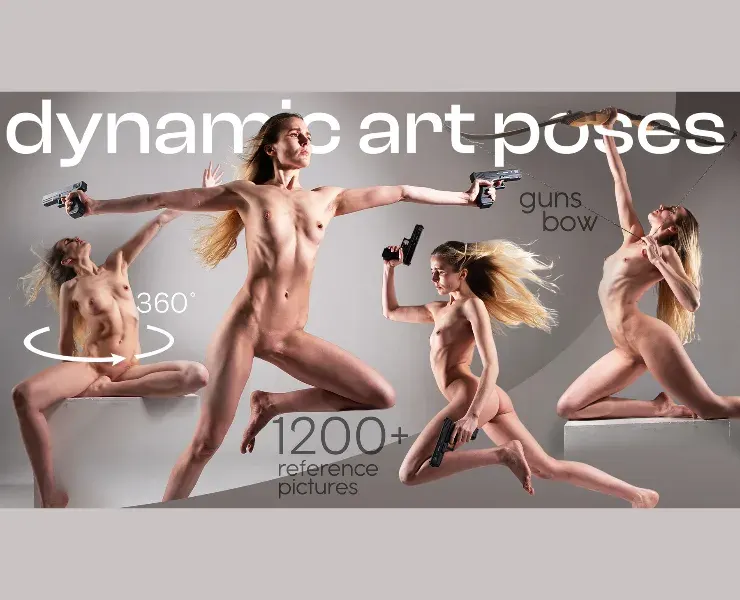 1200+ Dynamic Art Poses reference pictures