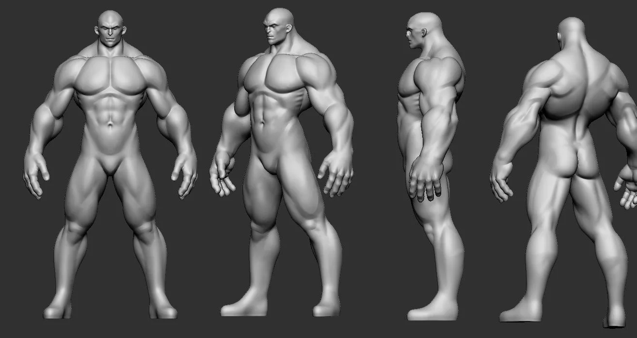 basemesh BIG cartoon Highpoly