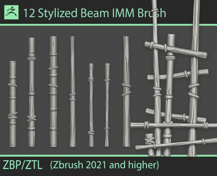Stylized Beam IMM Brushes