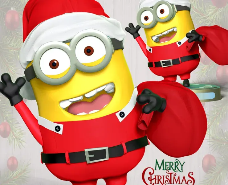 Santa Dave Minion