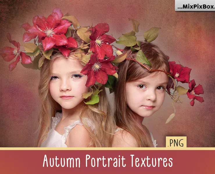 Autumn Portrait Textures