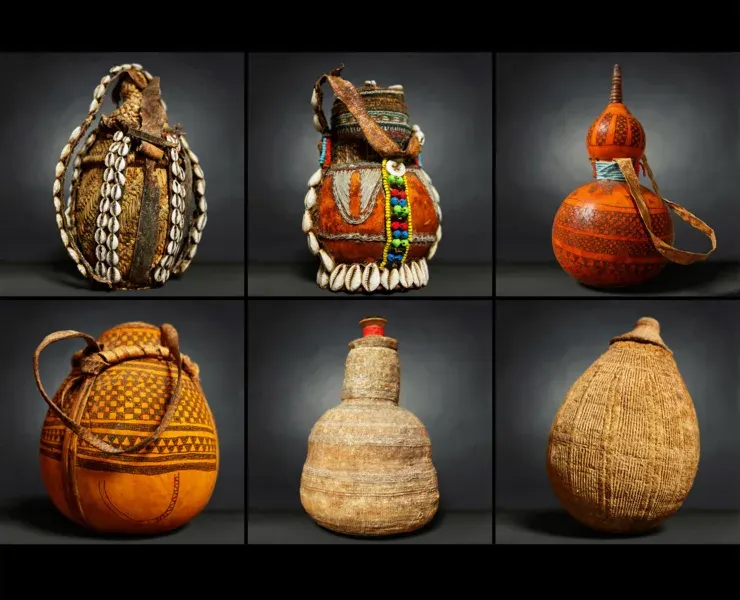 3D Scanned African Calabash Drinking Tanks