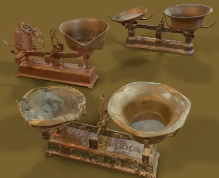 3D Scanned Scale Collection