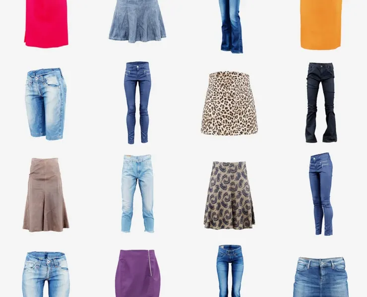 12 Jeans Pants and Skirts