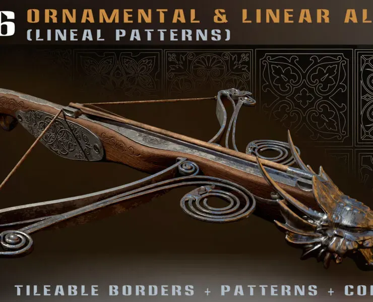 666-ornamental and linear alpha (lineal patterns)-Vol04