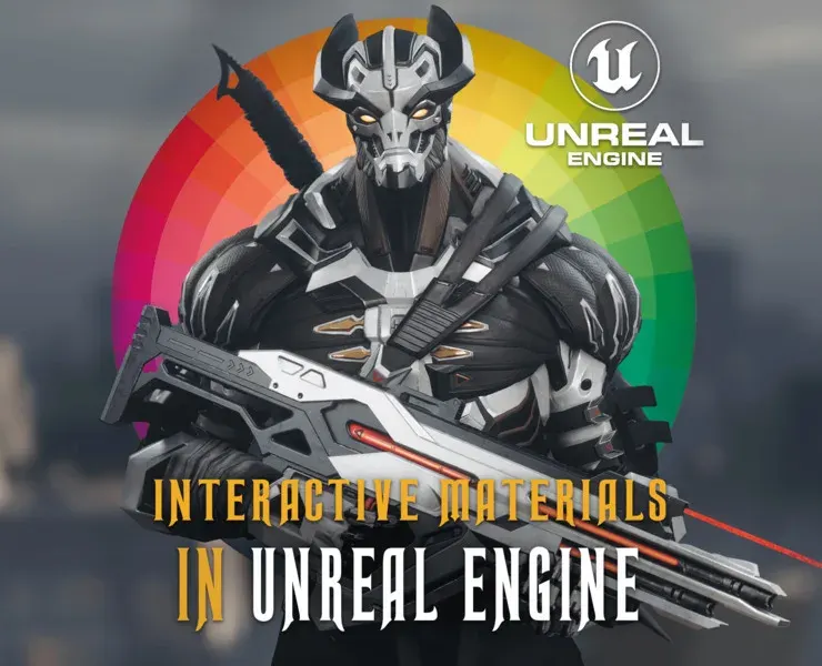 Interactive Material Unreal Engine ( Change colors easily )